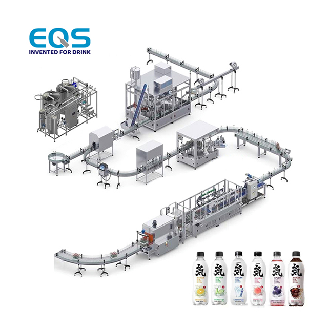 Linea di produzione automatica della macchina per bevande analcoliche della bottiglia di plastica della macchina per la produzione di bevande analcoliche 4000BPH